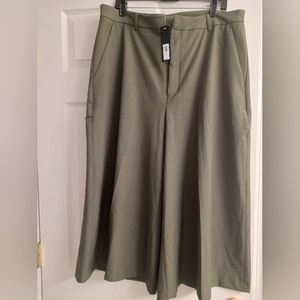 Banana Republic Olive Culotte sz 16T